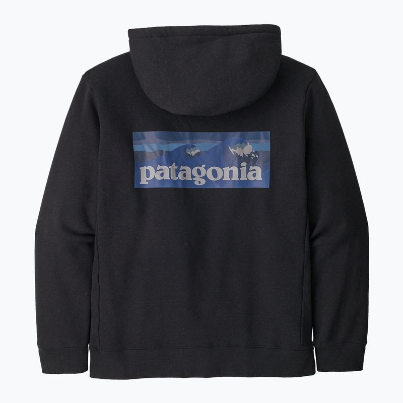 Patagonia Boardshort Logo Uprisal Hoody nero inchiostro 9