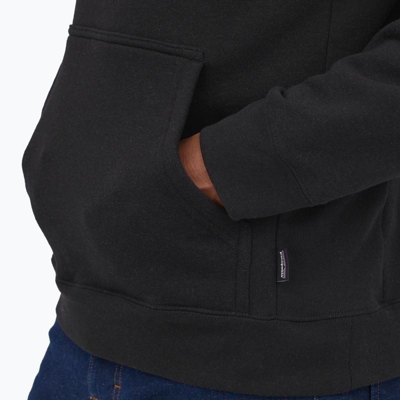 Patagonia Boardshort Logo Uprisal Hoody nero inchiostro 9