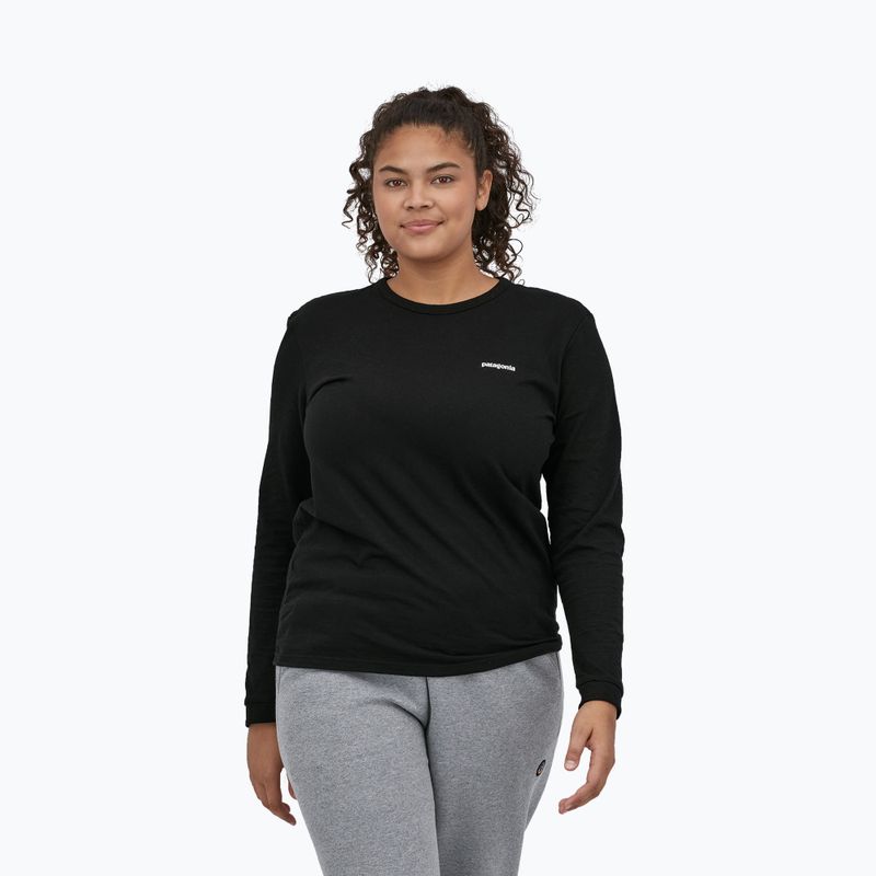 Patagonia P-6 Logo Responsabili-Tee donna nero