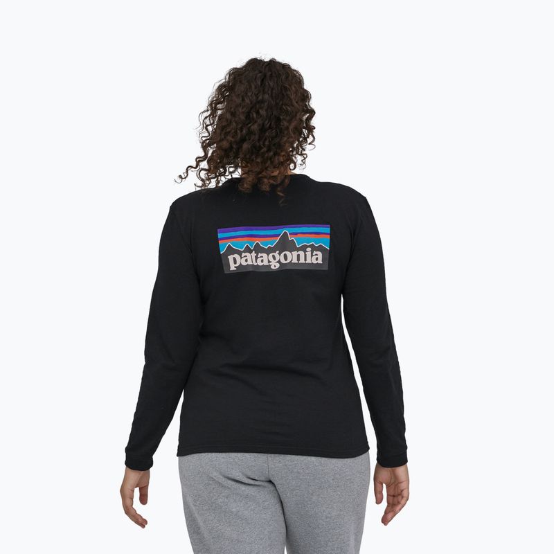 Patagonia P-6 Logo Responsabili-Tee donna nero 2