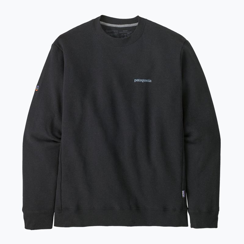 Felpa Patagonia Fitz Roy Icon Uprisal Crew nero 7