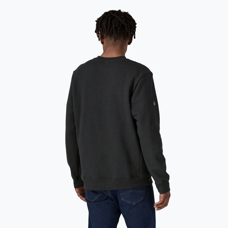 Felpa Patagonia Fitz Roy Icon Uprisal Crew nero 6