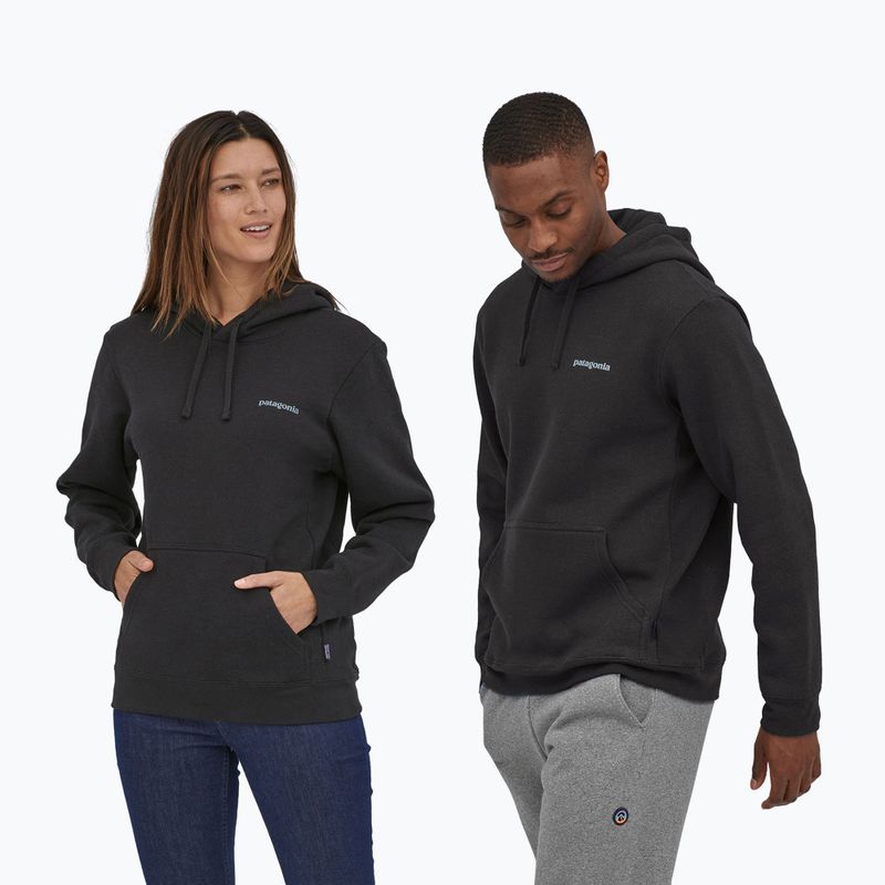 Patagonia Fitz Roy Icon Uprisal Hoody felpa nero inchiostro 2