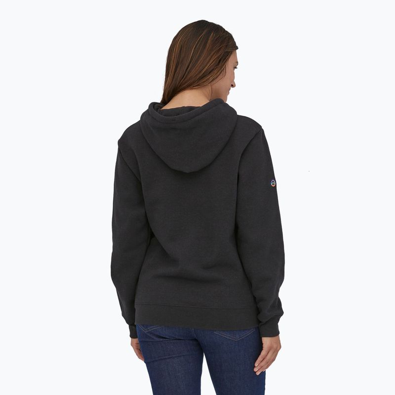 Patagonia Fitz Roy Icon Uprisal Hoody felpa nero inchiostro 4