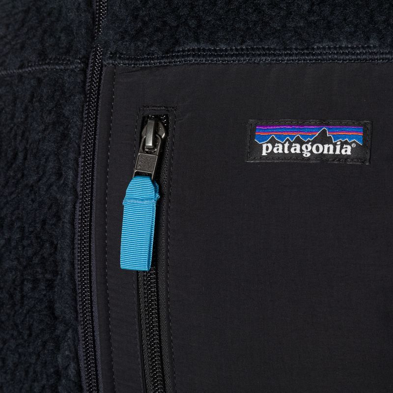 Patagonia Classic Retro-X smanicato da uomo blu pece 5