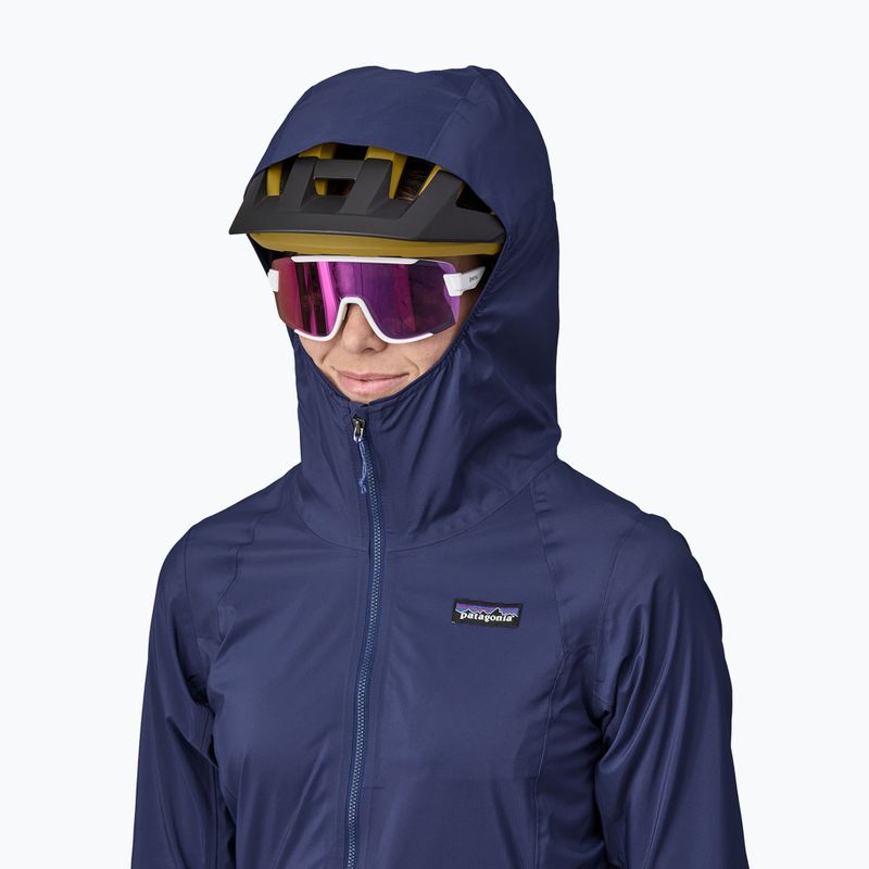 Giacca da ciclismo da donna Patagonia Dirt Roamer sound blu 3