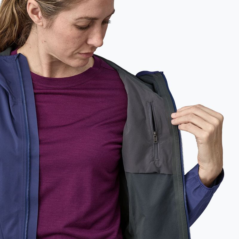 Giacca da ciclismo da donna Patagonia Dirt Roamer sound blu 5