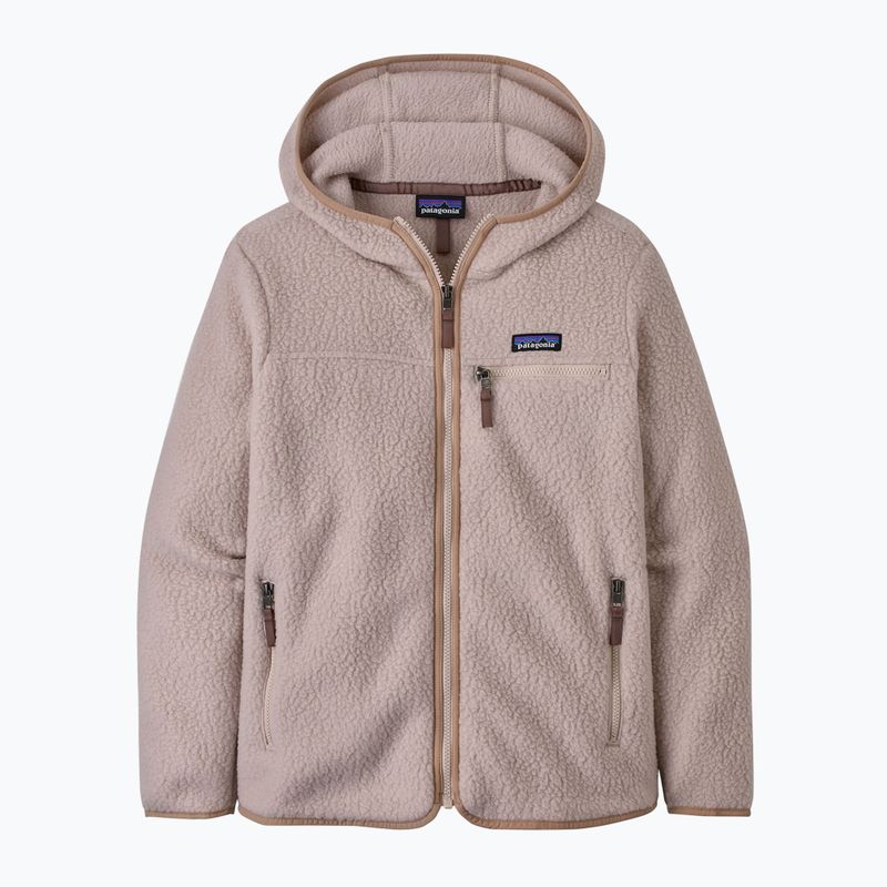 Felpa in pile da donna Patagonia Retro Pile Hoody shroom taupe 3