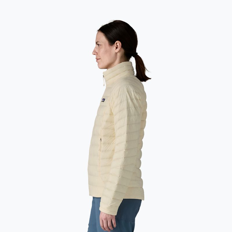 Piumino donna Patagonia Down Sweater lana bianco 4