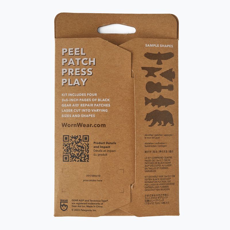 Patagonia Worn Wear Patch Kit nero 2