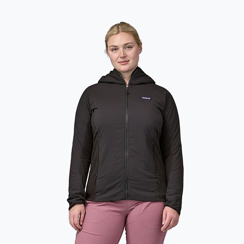 Patagonia Nano-Air Light Hybrid Hoody donna nero