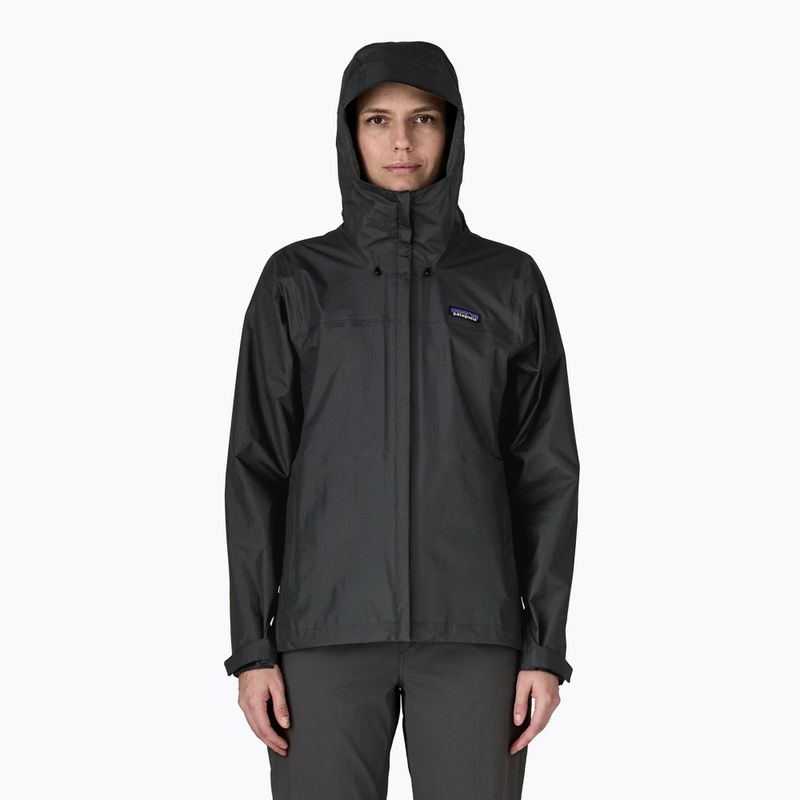 Giacca antipioggia Patagonia Torrentshell 3L donna nero 4
