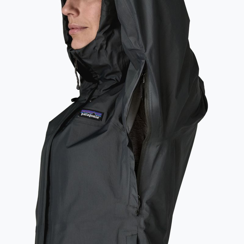 Giacca antipioggia Patagonia Torrentshell 3L donna nero 6