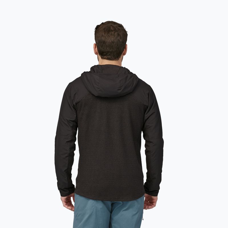 Patagonia Nano-Air Light Hybrid Hoody nero da uomo 5