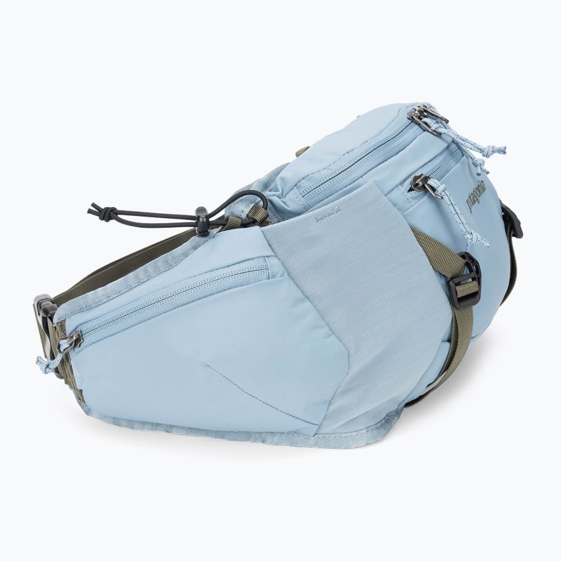 Patagonia Dirt Roamer Waist Pack 3 l marsupio grigio piuma chiaro 2