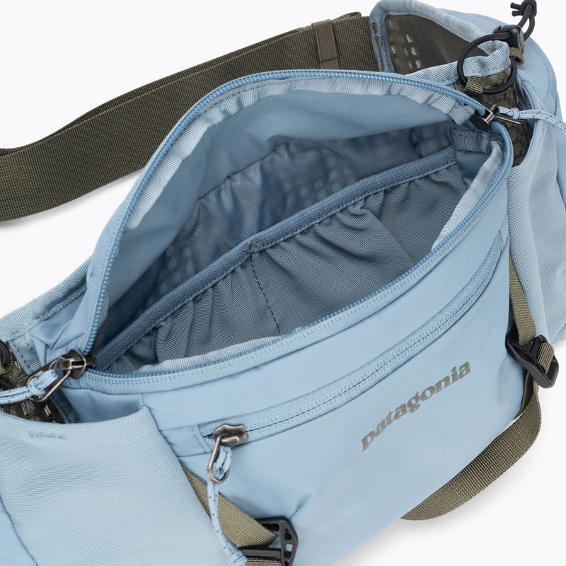 Patagonia Dirt Roamer Waist Pack 3 l marsupio grigio piuma chiaro 7