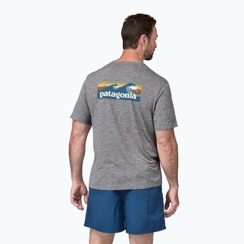 Uomo Patagonia Cap Cool Daily Graphic Shirt Waters boardshort logo abalone blu/grigio 2