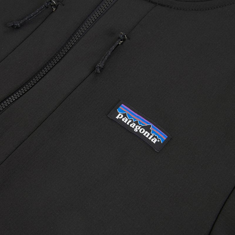 Patagonia R1 Thermal Full Zip Hoody uomo nero 3