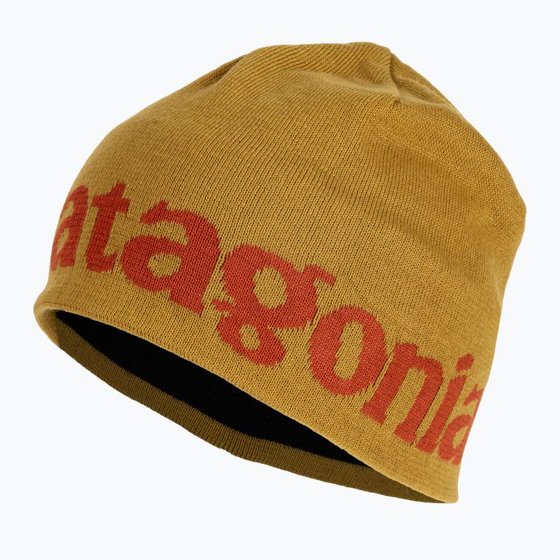 Patagonia berretto invernale logo belwe/cosmic gold 3