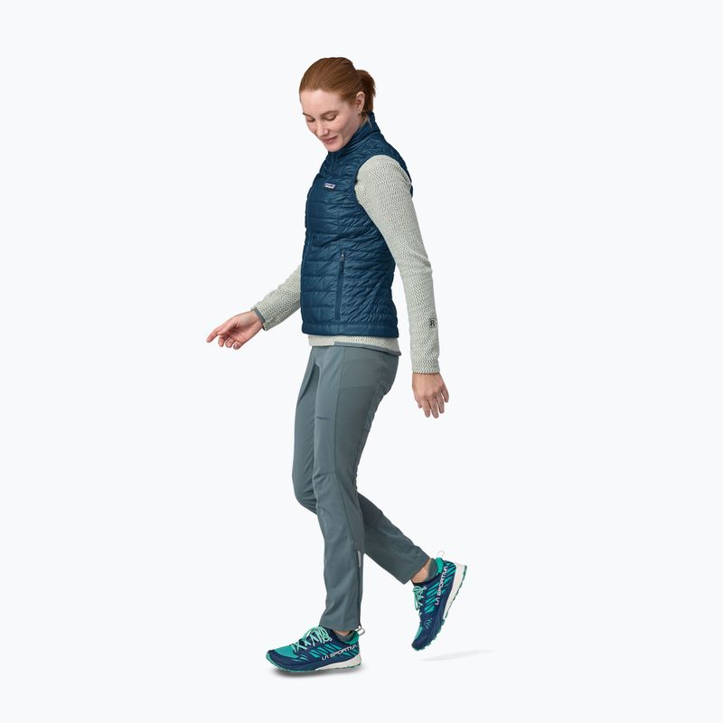 Patagonia donna senza maniche Nano Puff lagom blu 2