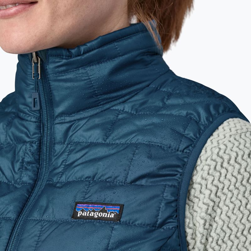 Patagonia donna senza maniche Nano Puff lagom blu 6