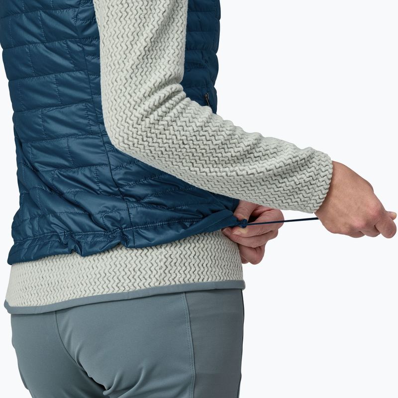 Patagonia donna senza maniche Nano Puff lagom blu 7