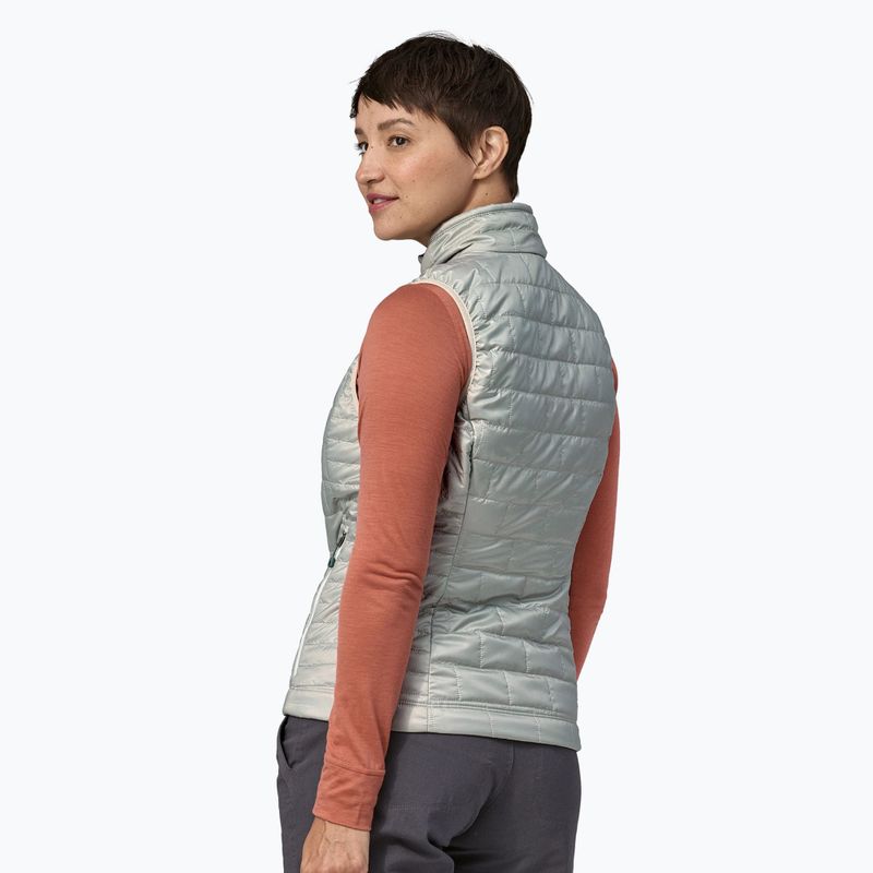 Patagonia donna senza maniche Nano Puff sleet verde 2