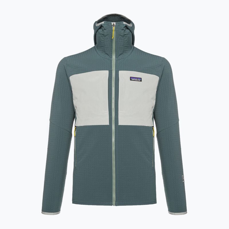 Giacca softshell Patagonia R2 TechFace da uomo verde nouveau