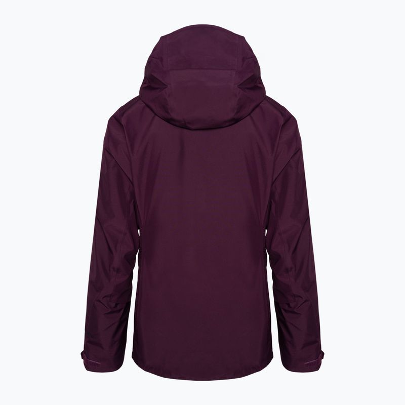 Giacca da pioggia Patagonia Triolet night plum donna 2