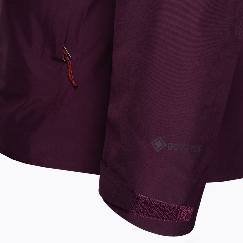 Giacca da pioggia Patagonia Triolet night plum donna 4