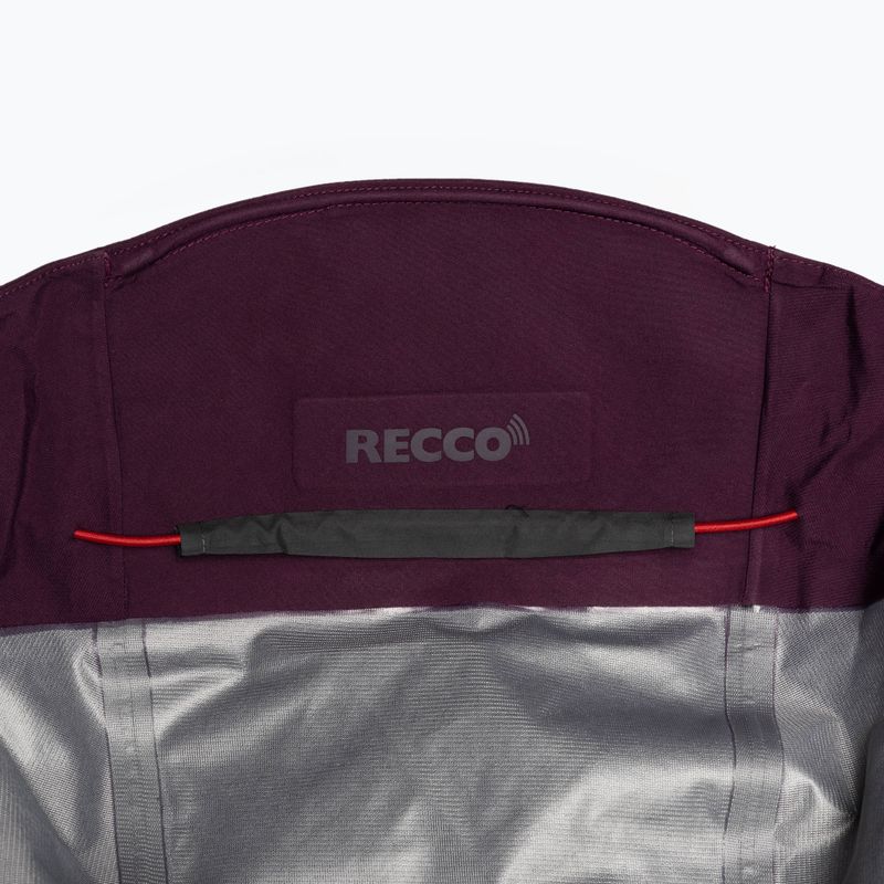 Giacca da pioggia Patagonia Triolet night plum donna 6