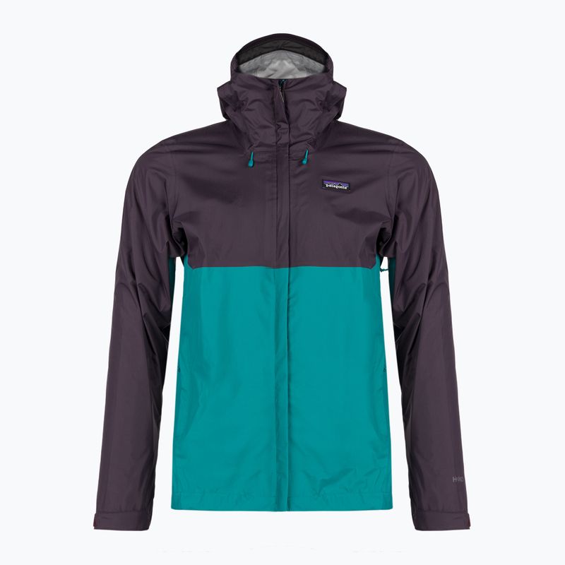 Giacca da pioggia Patagonia Torrentshell 3L Rain da uomo in ossidiana prugna