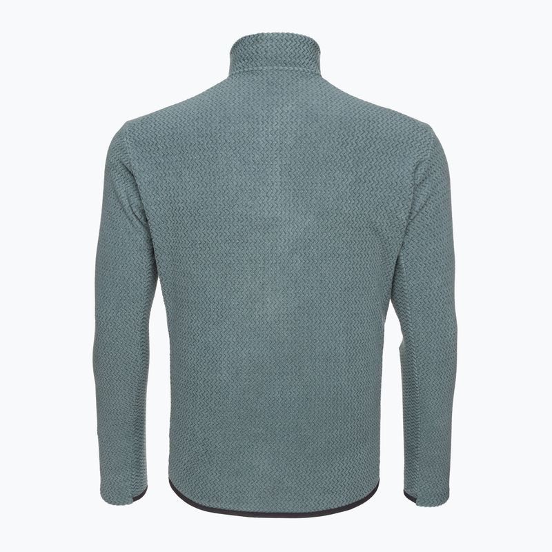 Felpa in pile da uomo Patagonia R1 Air Zip Neck verde nouveau 5