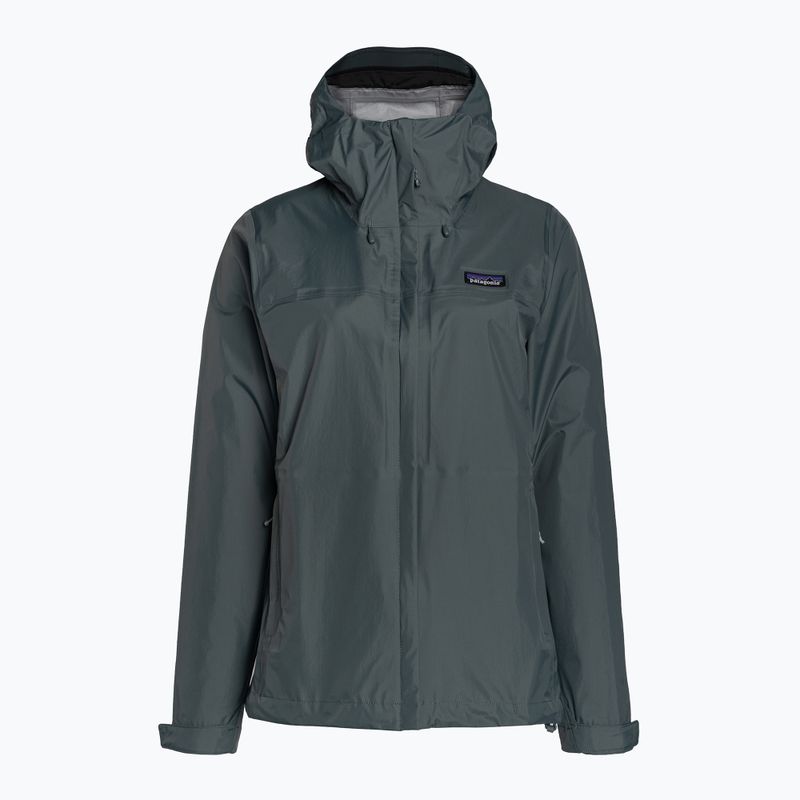 Giacca da pioggia Patagonia Torrentshell 3L da donna, verde nouveau
