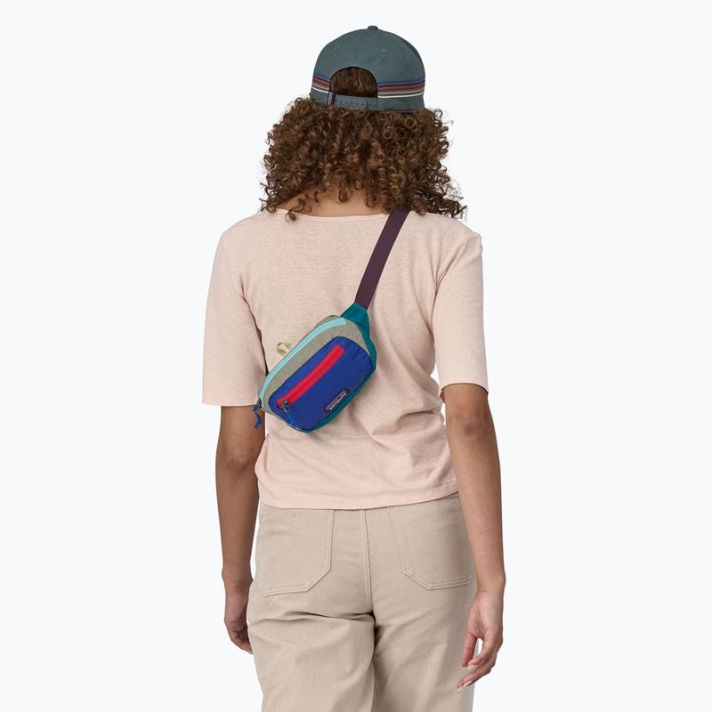 Patagonia Ultralight Black Hole Mini Hip Pack 1 l marsupio patchwork/belay blue 6