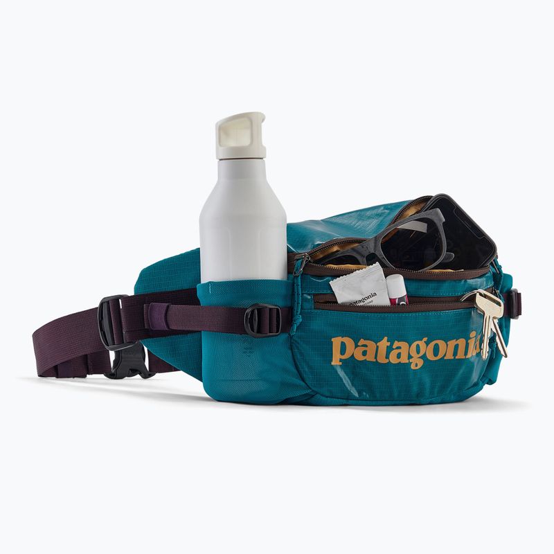 Patagonia Black Hole Waist Pack 5 l marsupio blu per l'assicurazione 5