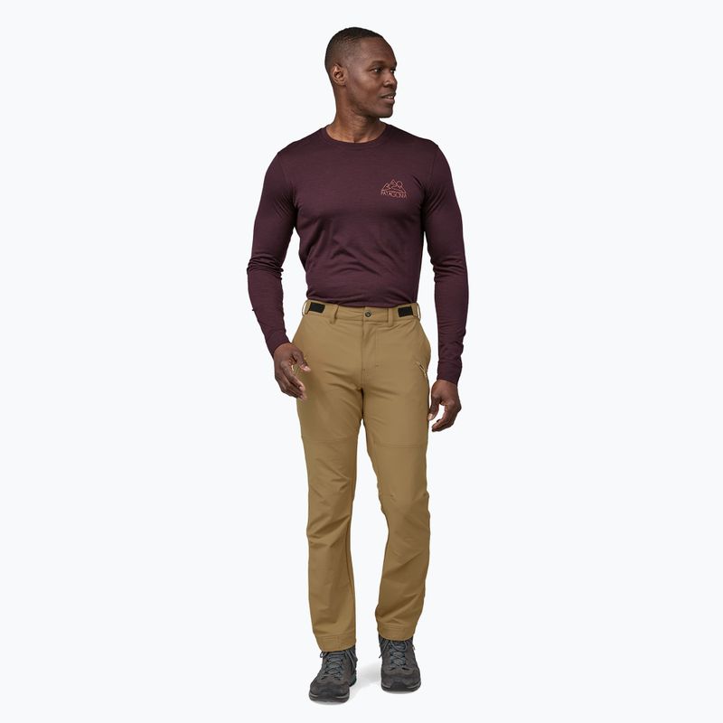 Pantaloni da trekking Patagonia Point Peak Trail-Regular classic tan per uomo 4