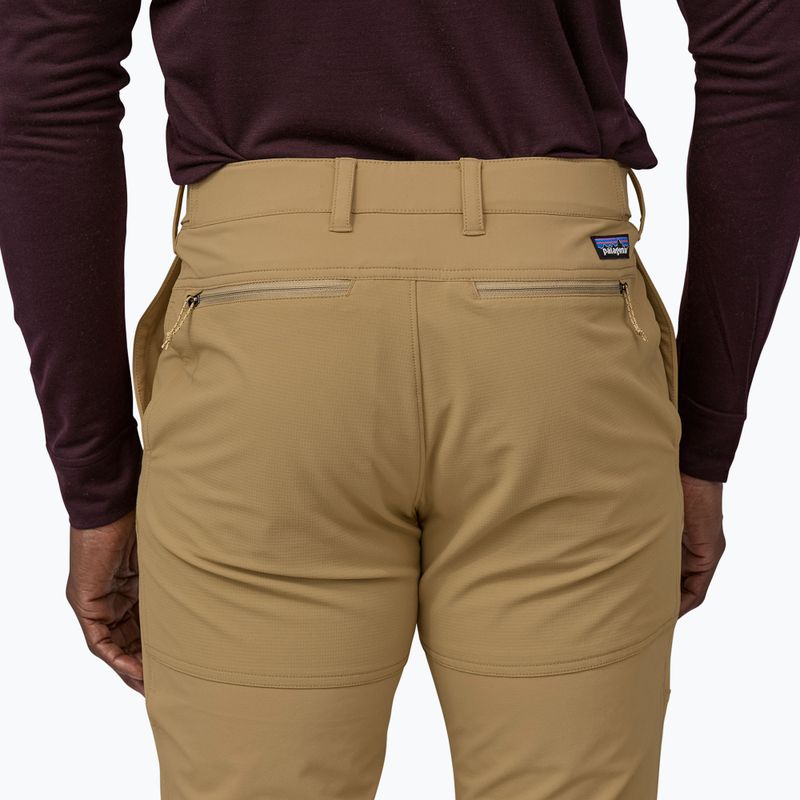 Pantaloni da trekking Patagonia Point Peak Trail-Regular classic tan per uomo 7
