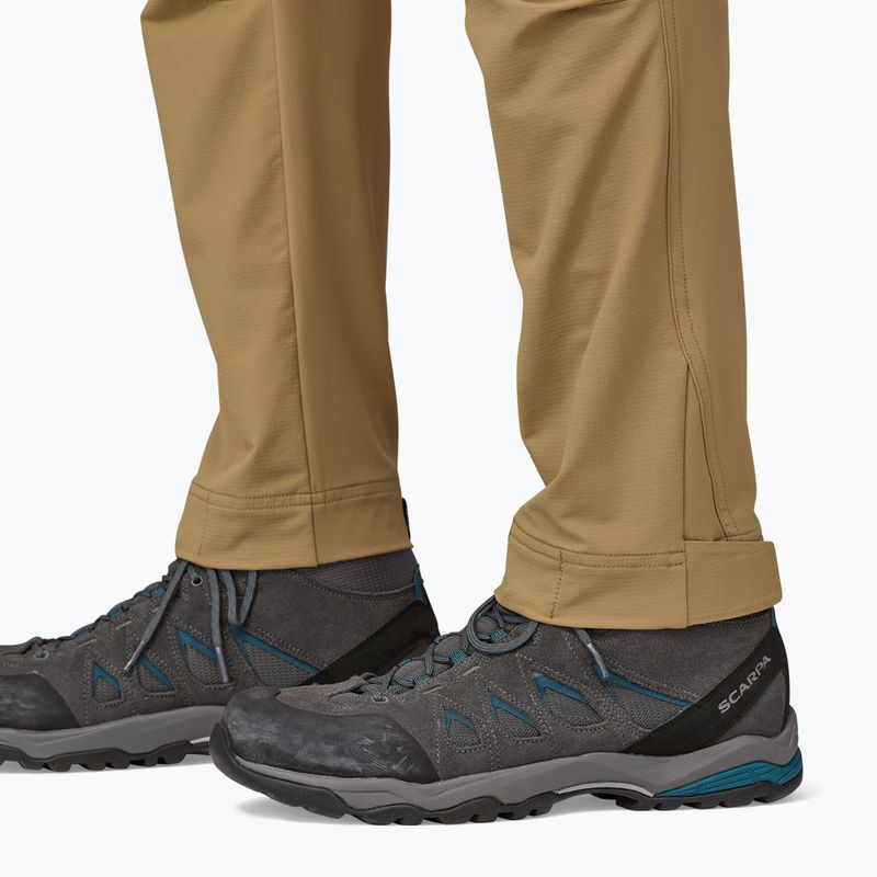 Pantaloni da trekking Patagonia Point Peak Trail-Regular classic tan per uomo 10