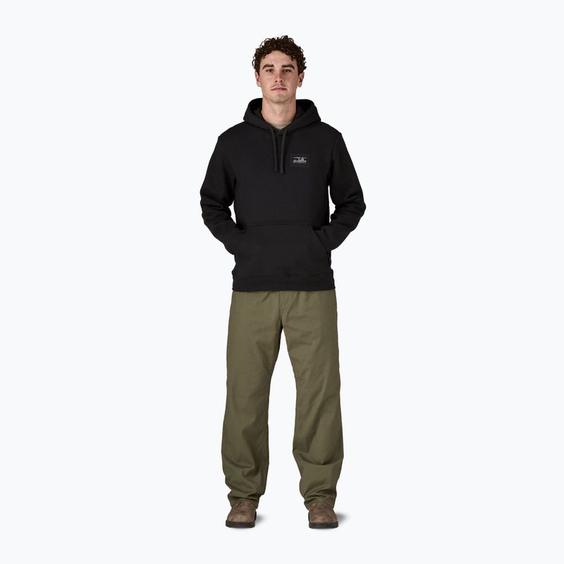 Felpa da uomo Patagonia '73 Skyline Uprisal Hoody nero inchiostro 2