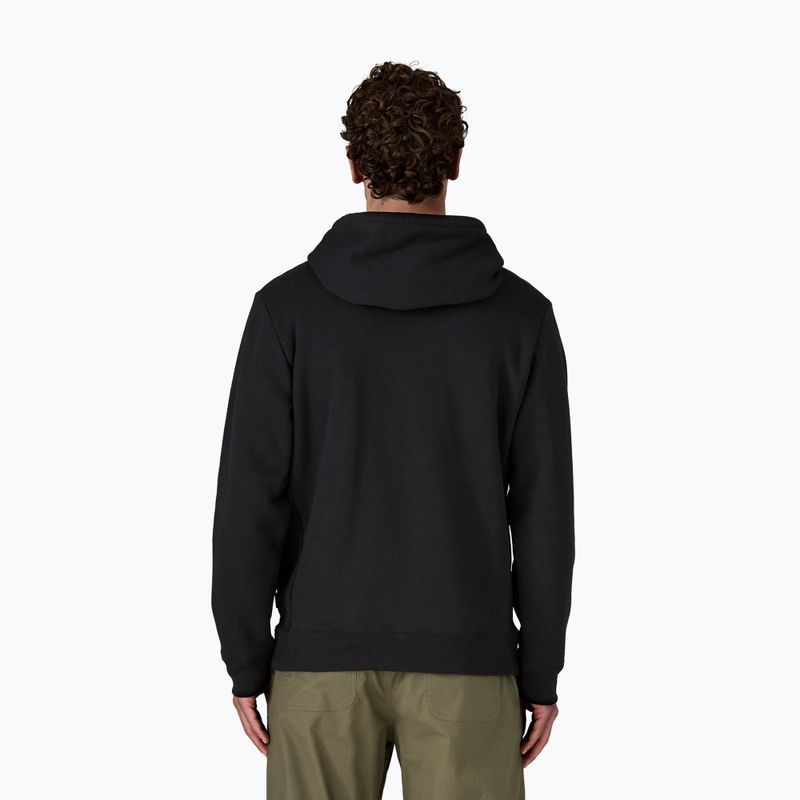 Felpa da uomo Patagonia '73 Skyline Uprisal Hoody nero inchiostro 3