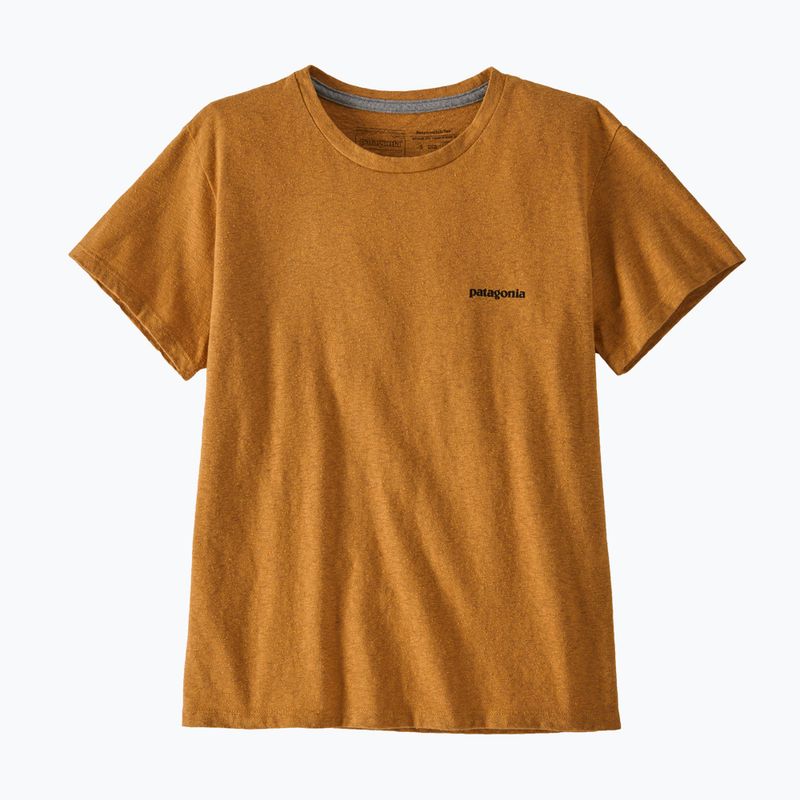 Maglietta da donna Patagonia P-6 Logo Responsibili-Tee dried mango 3