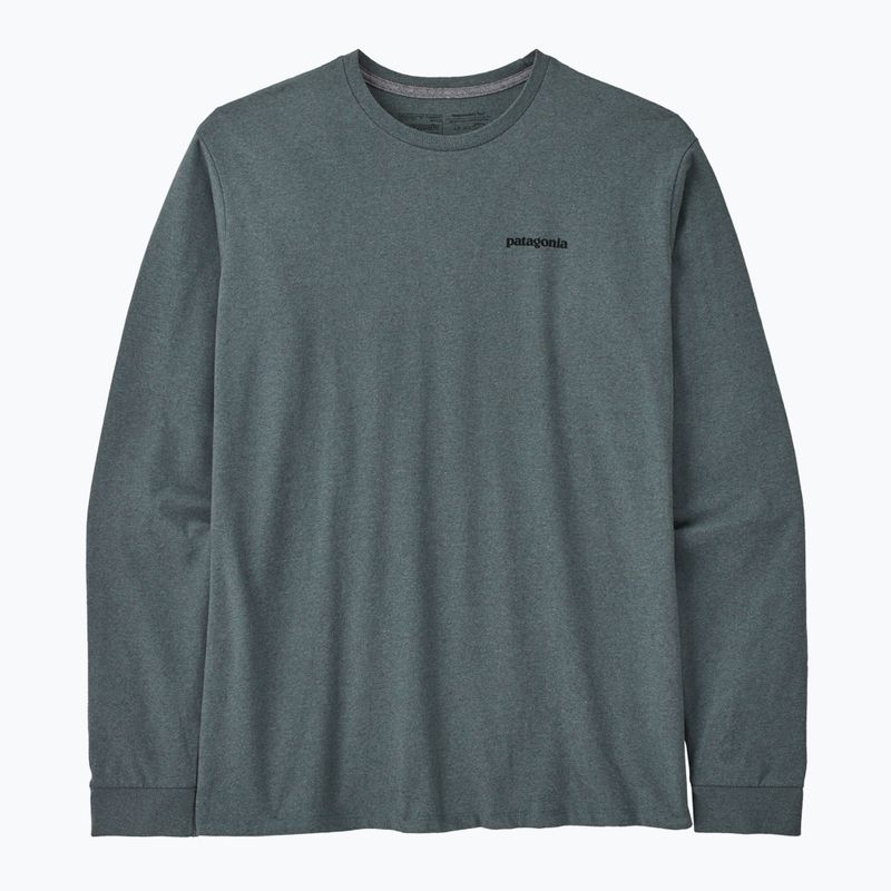 Patagonia P-6 Logo Responsibili Uomo manica lunga trekking verde nouveau 4