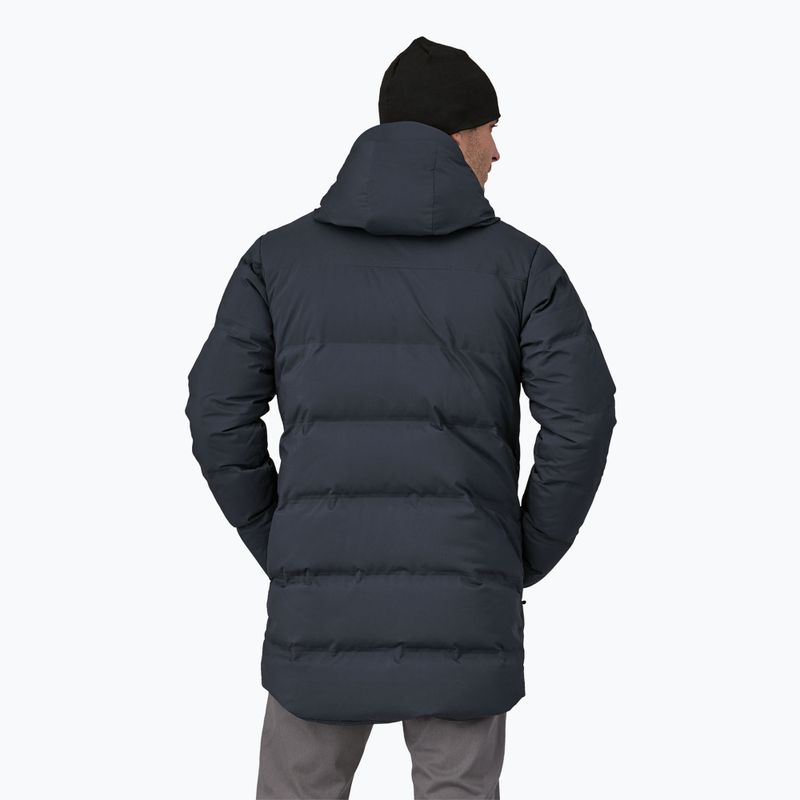 Patagonia Jackson Glacier Parka piumino da uomo blu smolder 2