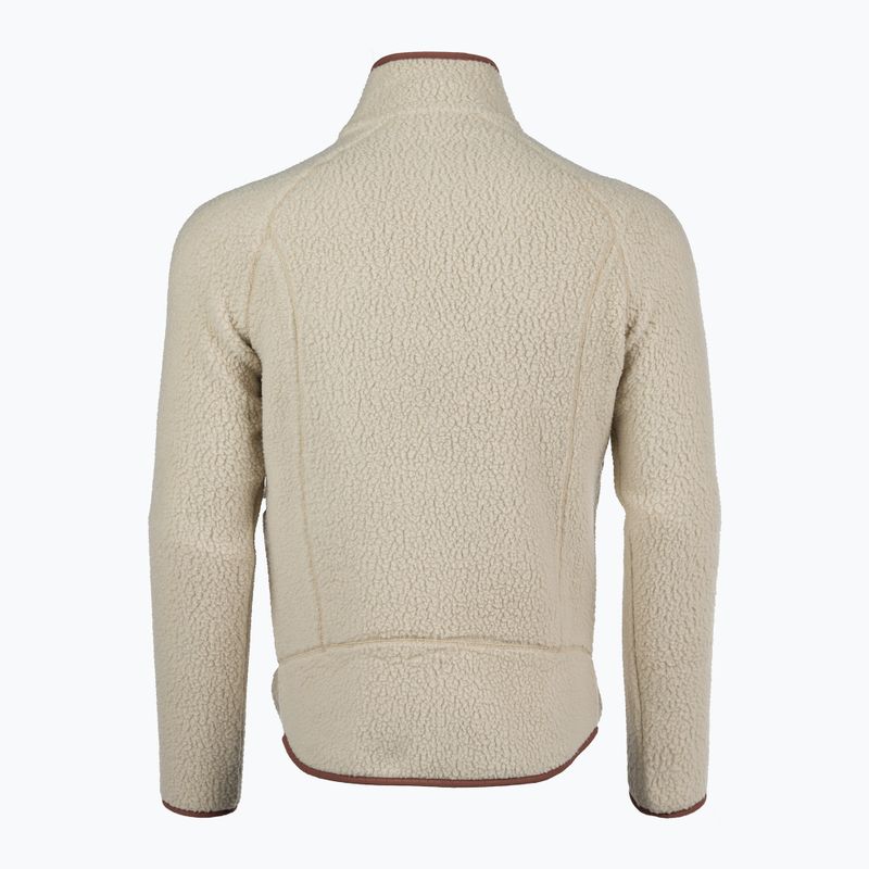 Felpa da uomo in pile Patagonia Retro Pile el cap khaki c/sisu marrone 8