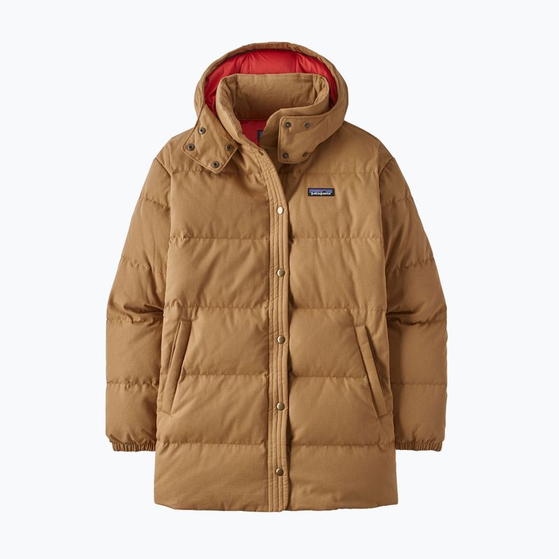 Parka donna Patagonia Cotton Down nido marrone 14
