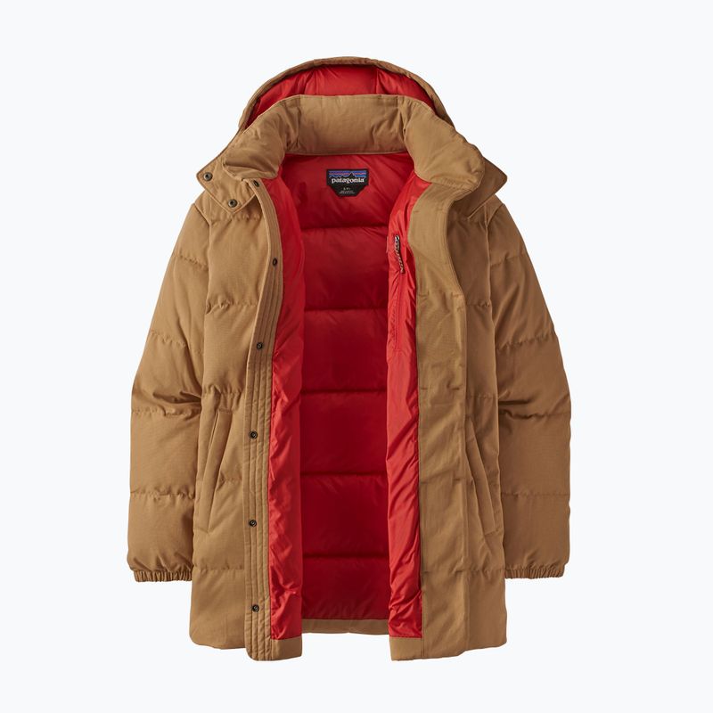 Parka donna Patagonia Cotton Down nido marrone 15