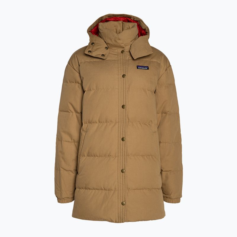 Parka donna Patagonia Cotton Down nido marrone 8