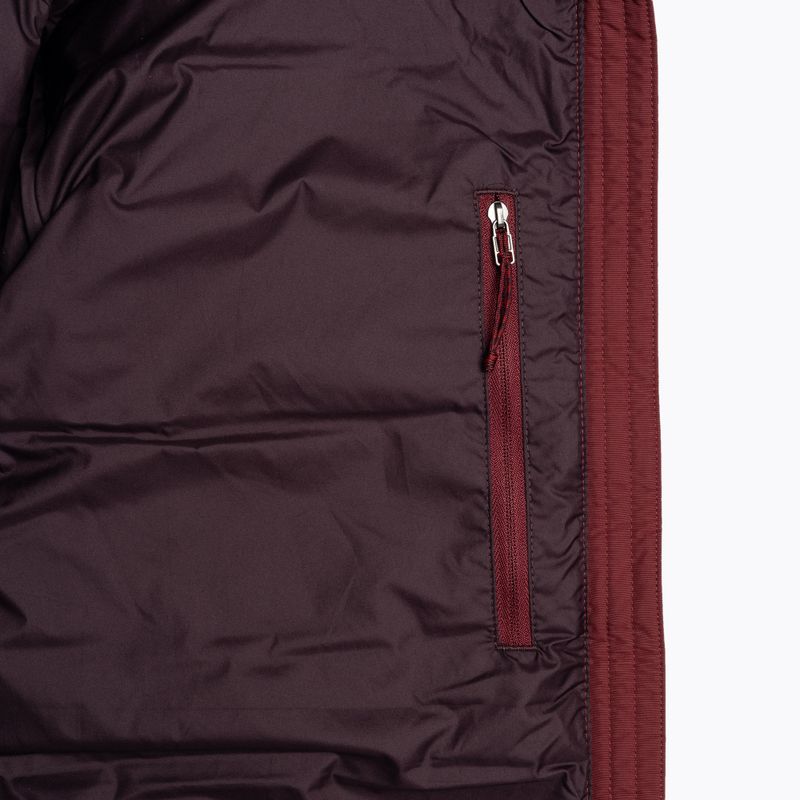 Patagonia Downdrift Parka da donna in piuma d'oca rosso carminio 4