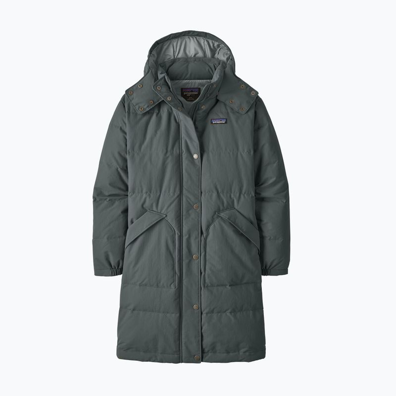 Patagonia Downdrift Parka da donna in piumino verde nouveau 8